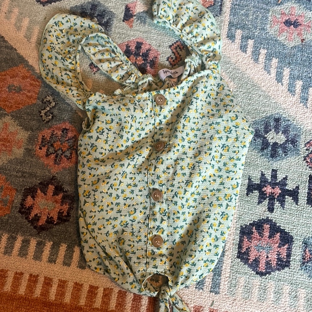 speechless matching girls flower set